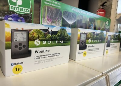 Solem - programmateur d'arrosage large écran à pile bluetooth